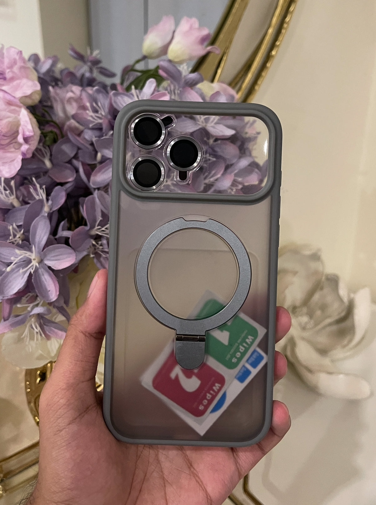Field 1 Gray Case With Camera Lens