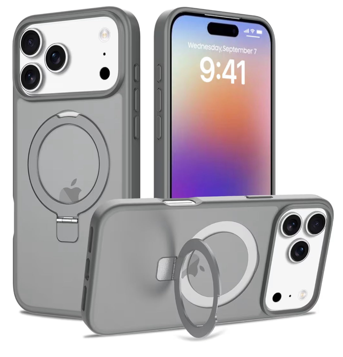 Field 1 Orange Case With Camera Lens