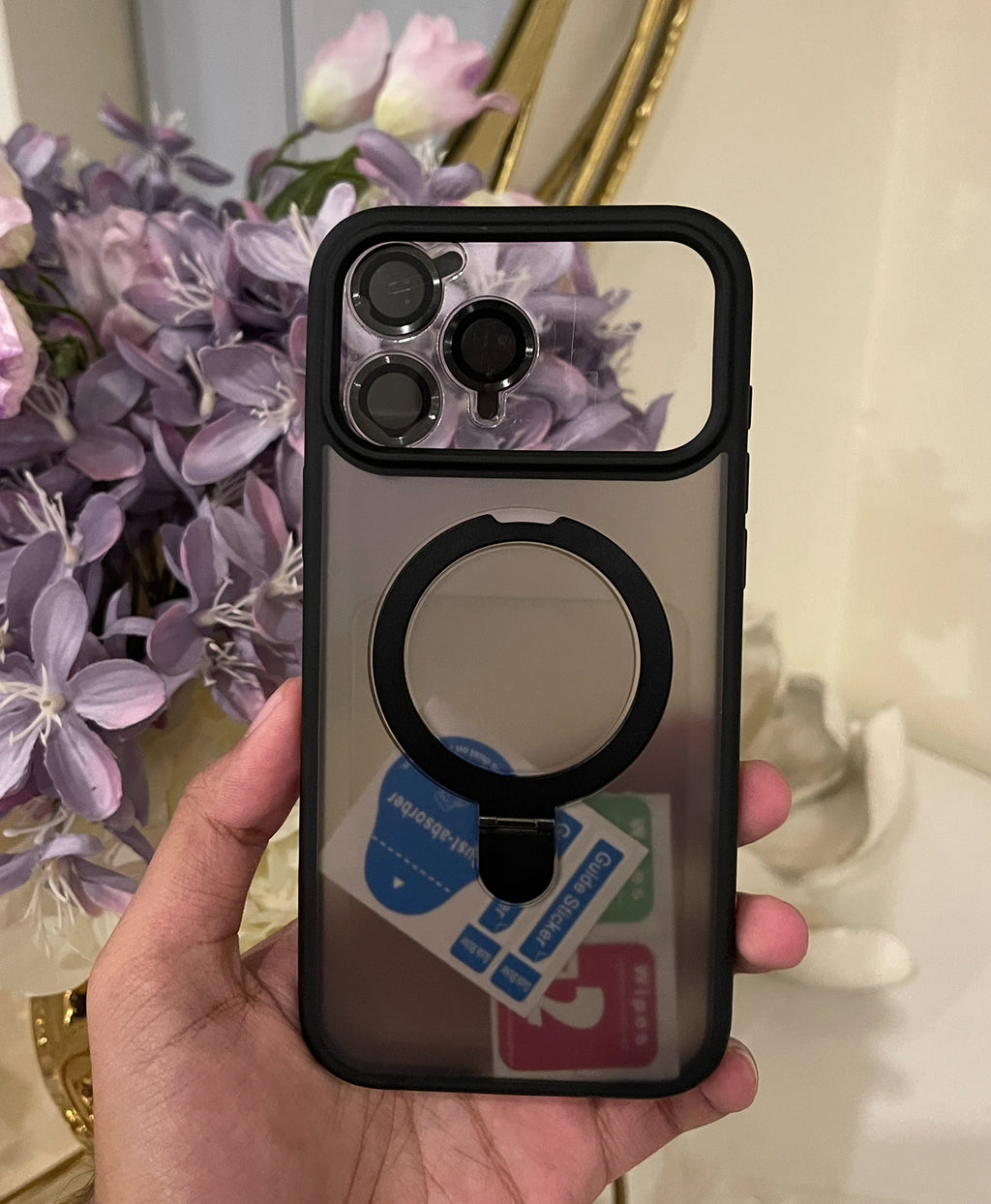 Field 1 Black Case With Camera Lens