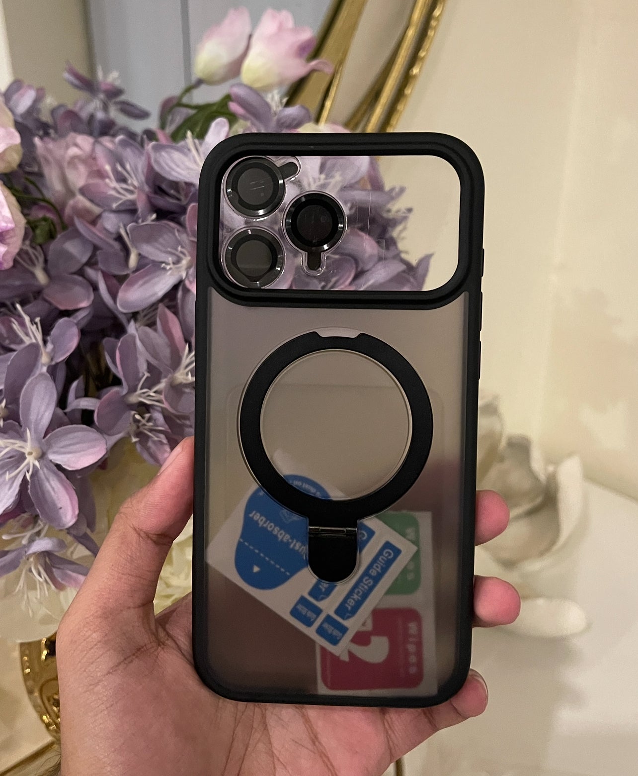 Field 1 Black Case With Camera Lens