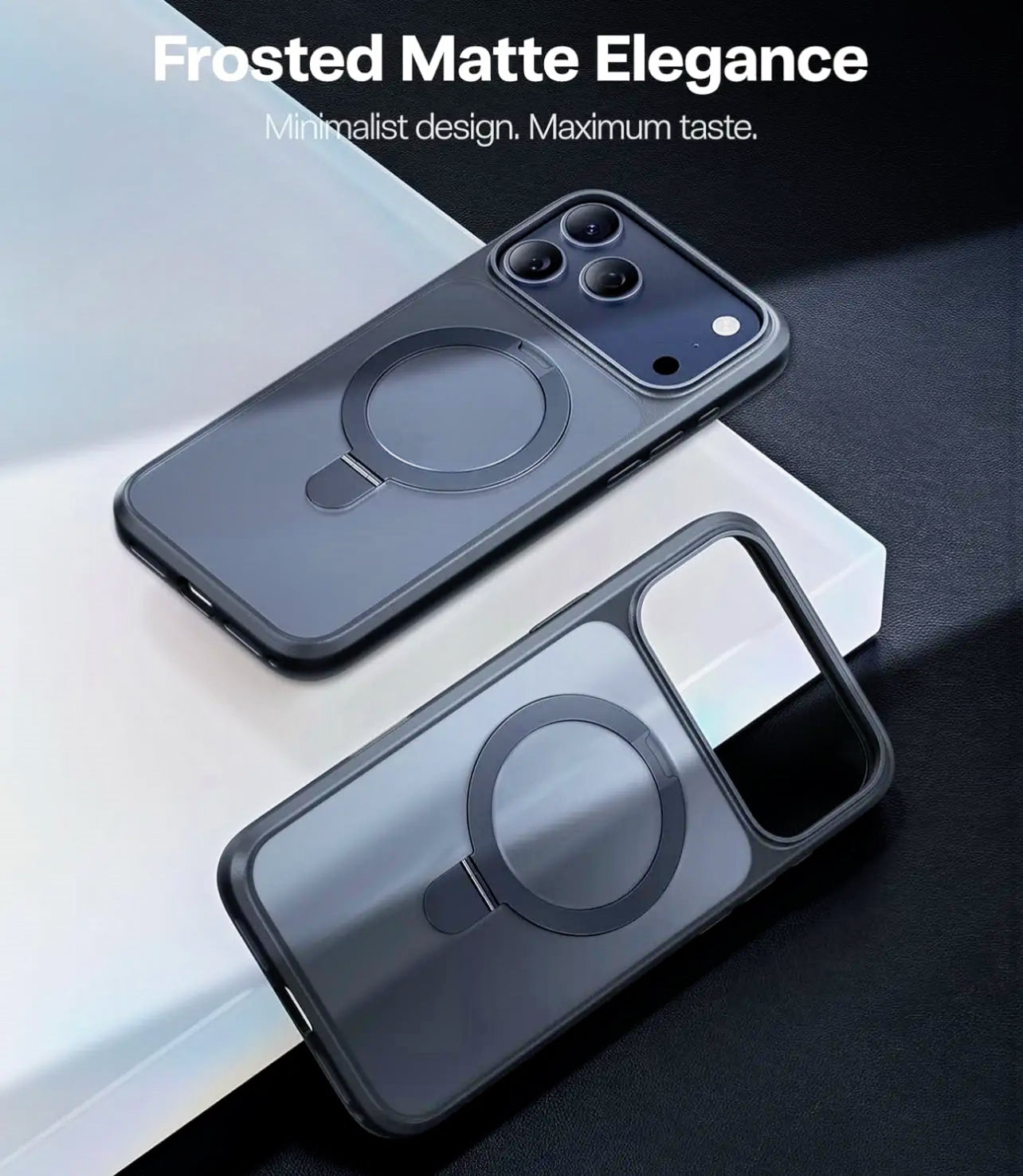 Field 1 Black Case With Camera Lens