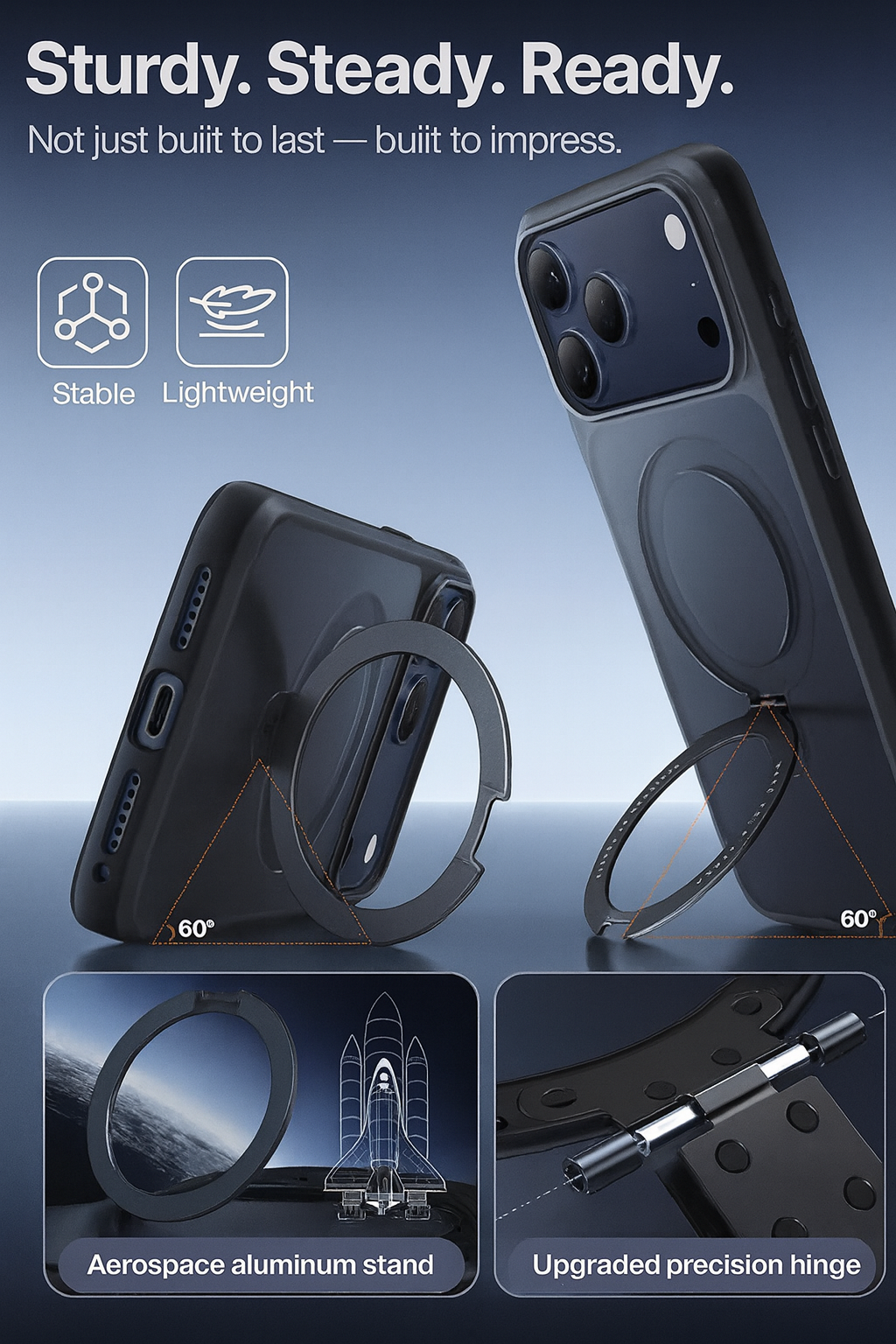 Field 1 Black Case With Camera Lens